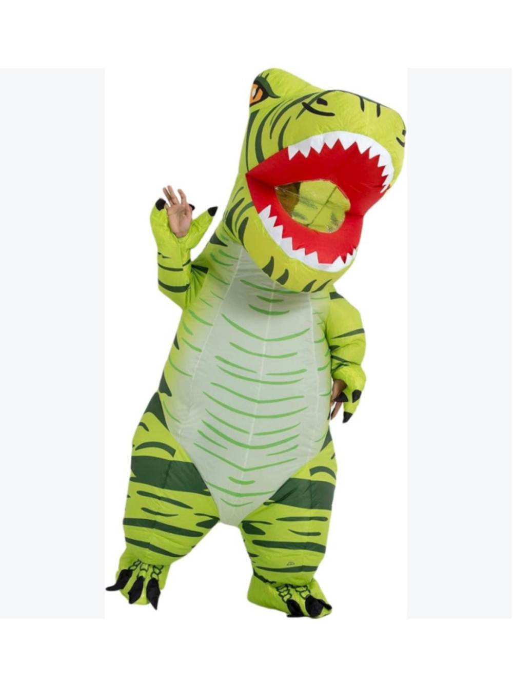 Inflatable Dinosaur Costume Adult 72 Inch Costume NEW